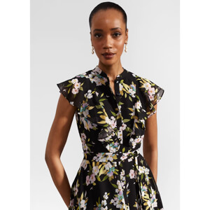 Hobbs Erica Belted Midi Dress